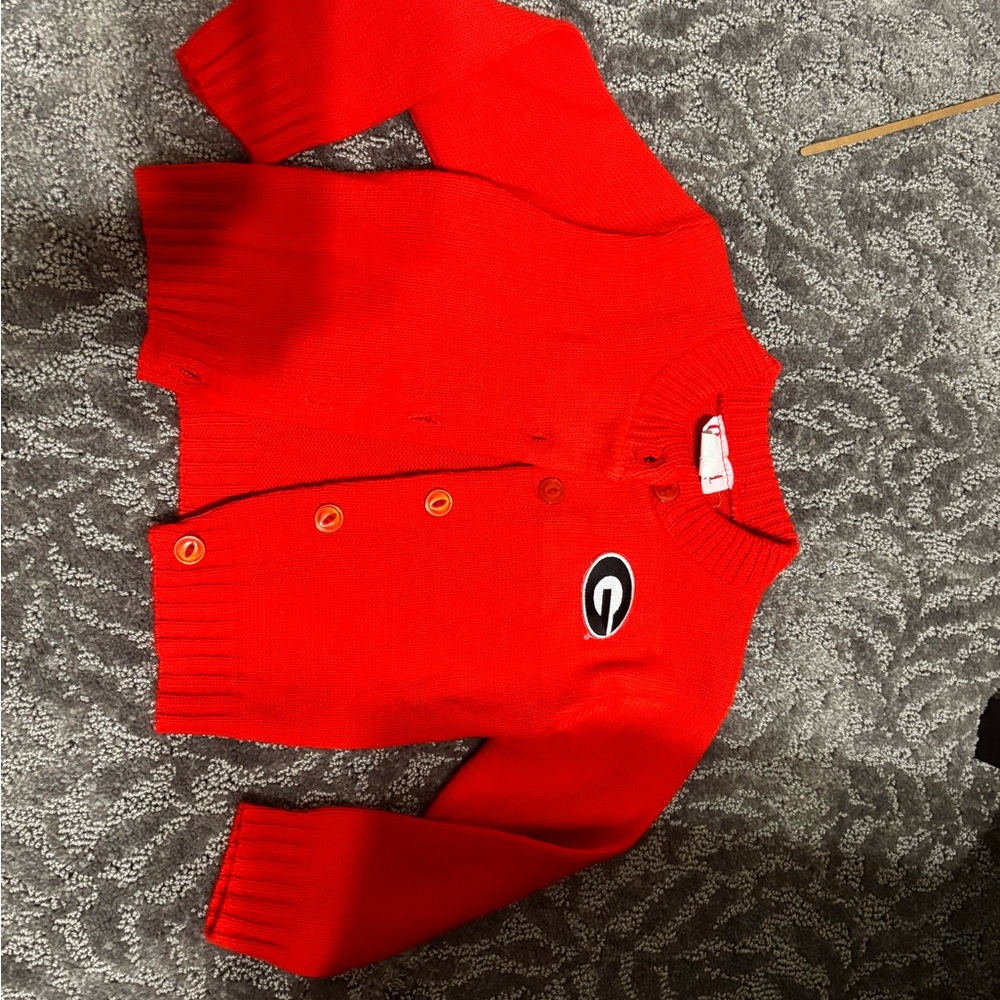 UGA toddler cardigan